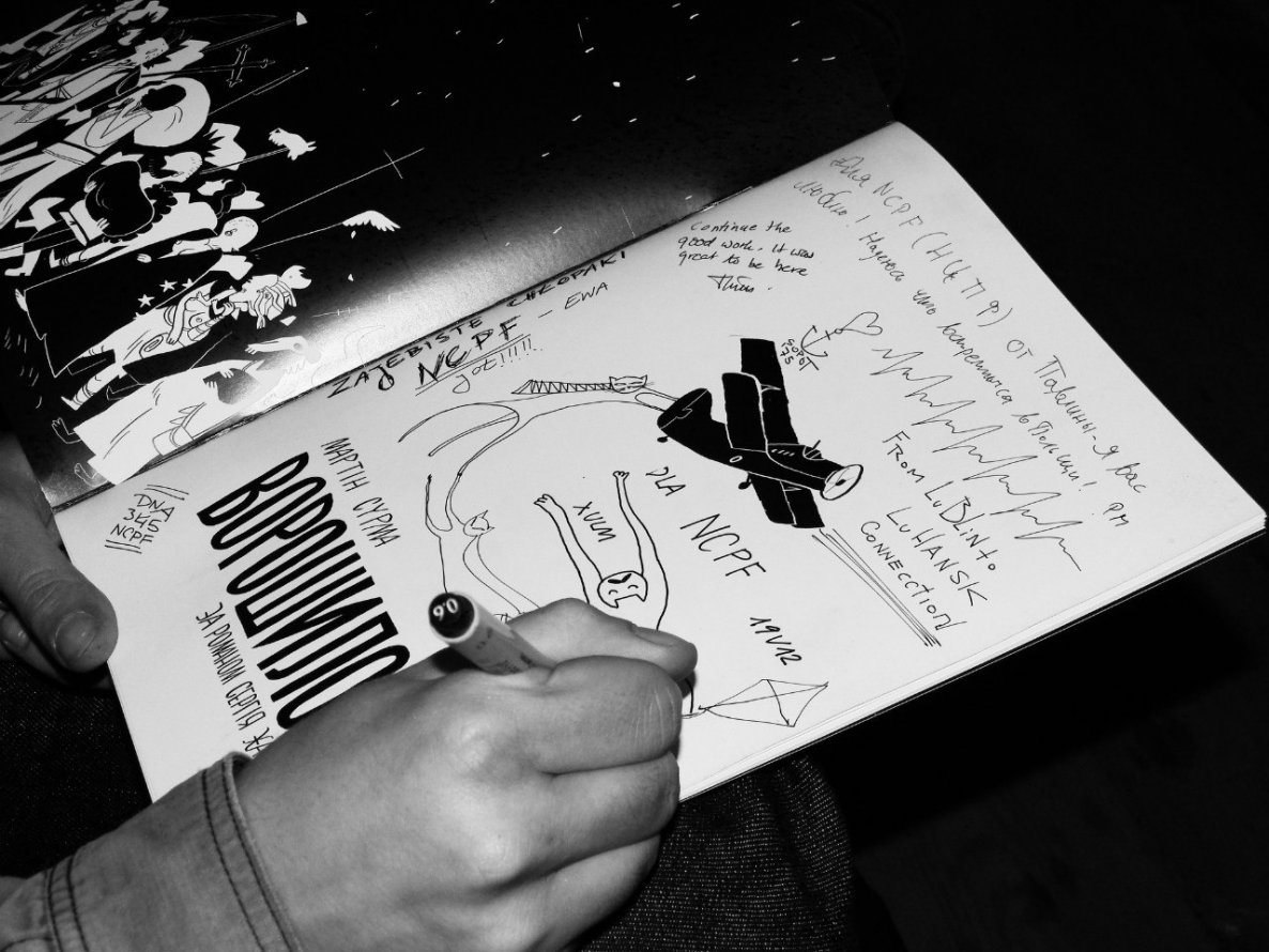 Graffiti Sketch - Photo by NCPF