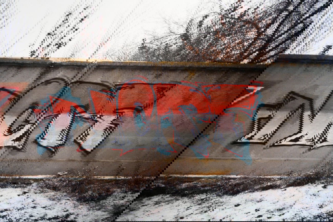 Graffiti Bombing - Photo by NCPF