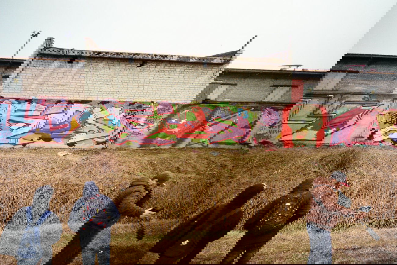 Graffiti Wall - Photo by NCPF