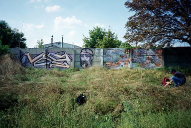 Graffiti Wall - Photo by NCPF - NCPF, Cherkassy, Traneline (2014)