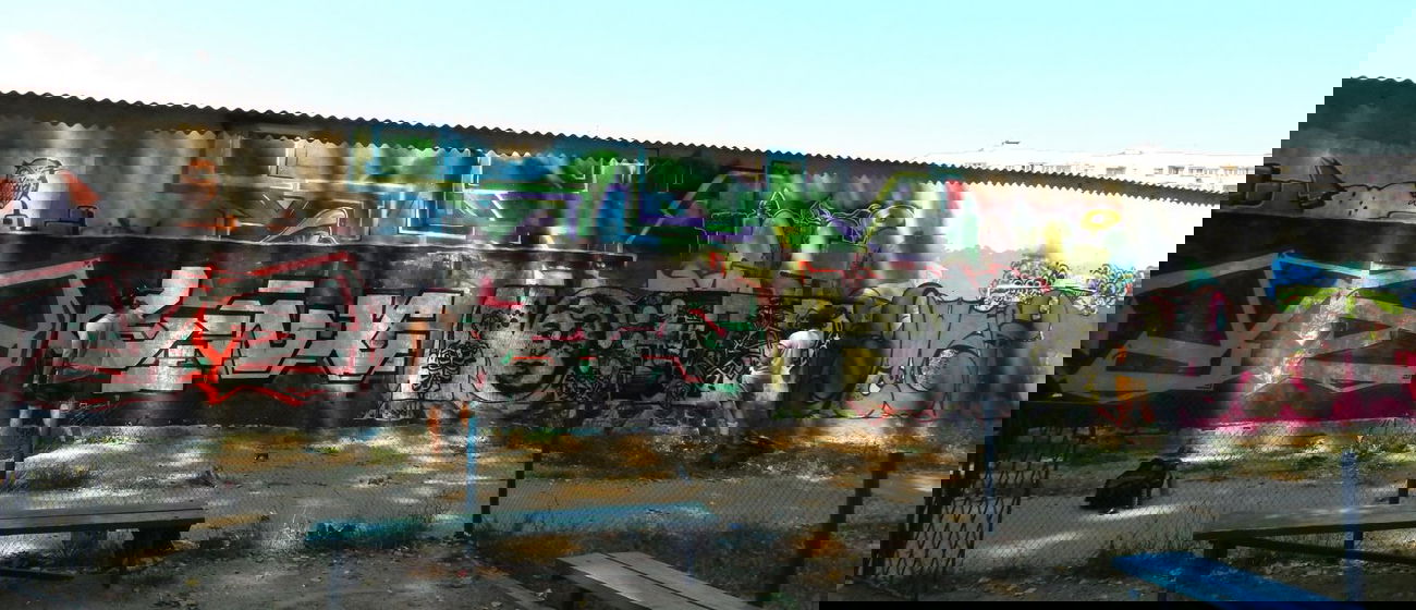 Graffiti Wall - Photo by NCPF - NCPF, Leank, Monster (2014)