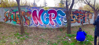 Graffiti Wall - Photo by NCPF (2015)