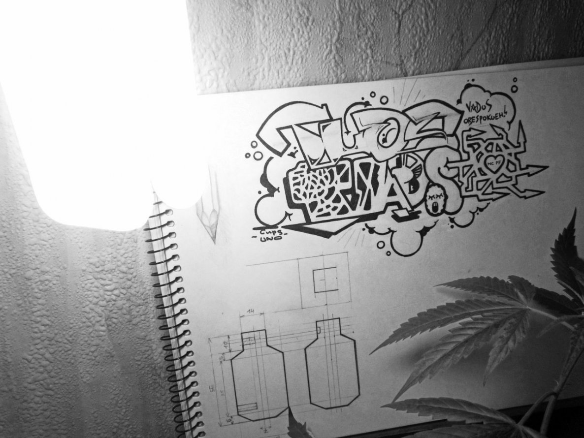 Graffiti Sketch - Photo by NCPF
