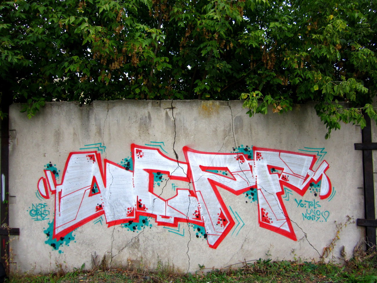 Graffiti Wall in Воронеж - Photo by NCPF (2016)