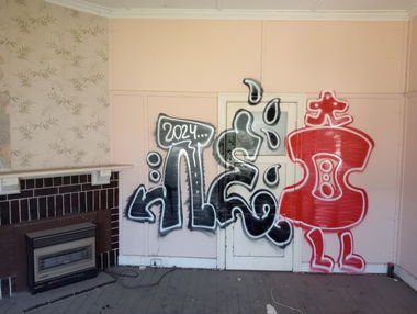 Graffiti Wall in Geelong - Photo by NDUCT - INDUCT (2024)