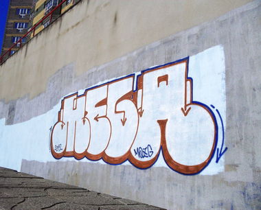 Graffiti Bombing - Photo by NDUCT - Mega, 2012 (2012)