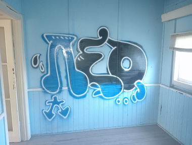 Graffiti Bombing - Photo by NDUCT (2023)