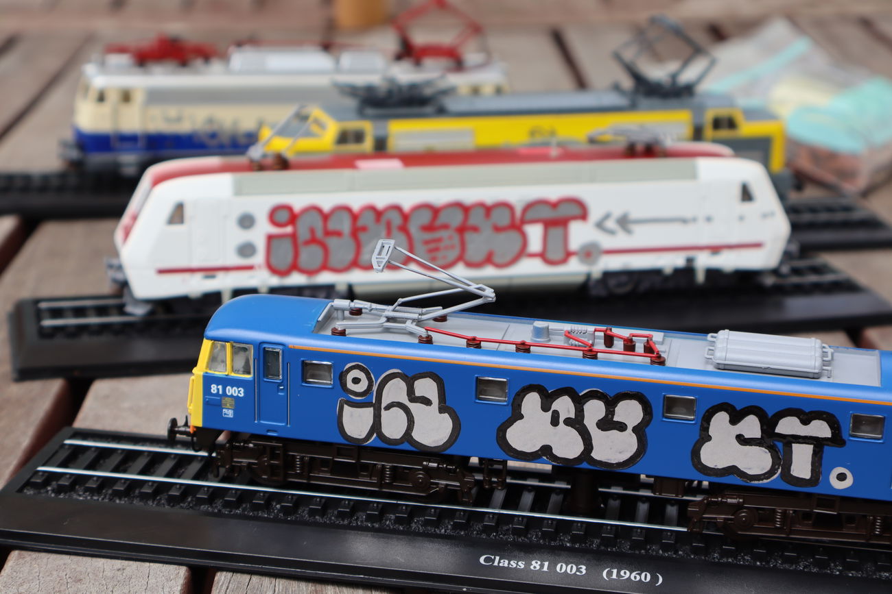 Graffiti Train - Photo by NDUCT - induct