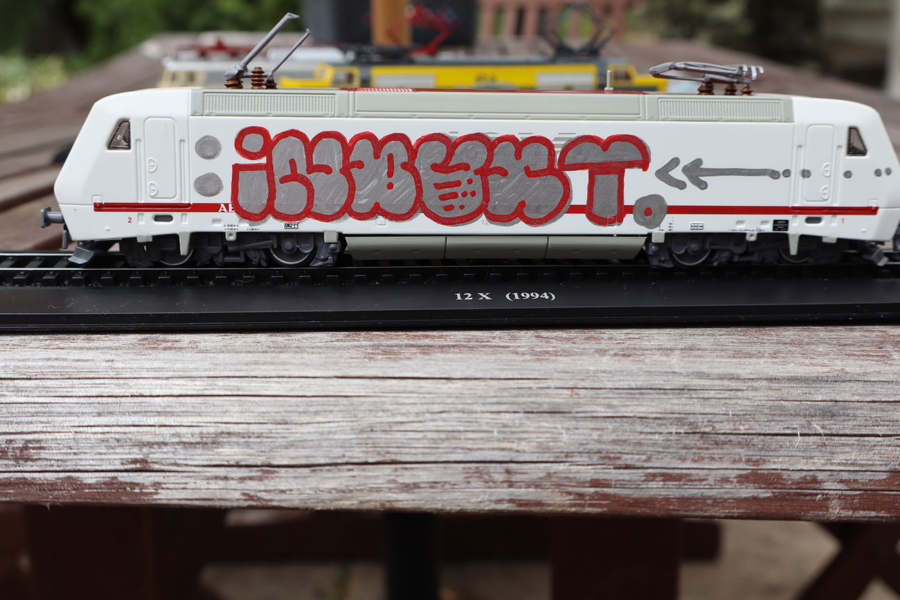 Graffiti Train - Photo by NDUCT - induct