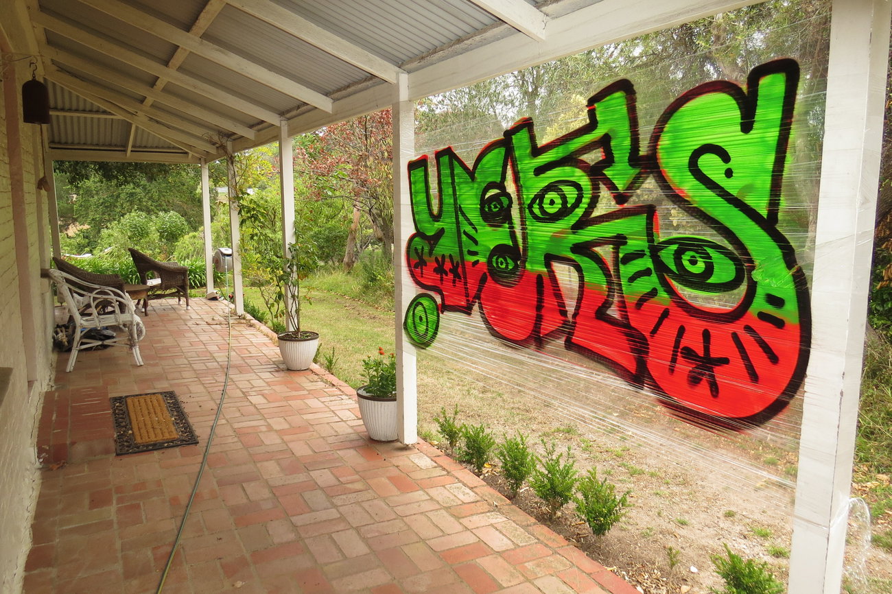 Graffiti Artwork in Australia - Photo by NDUCT - YERS (2026)