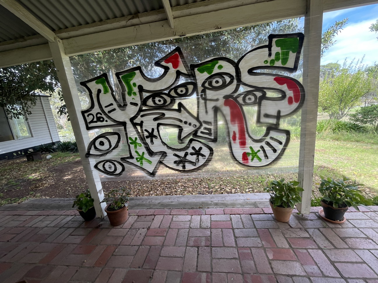 Graffiti Artwork in Australia - Photo by NDUCT - YERS (2026)