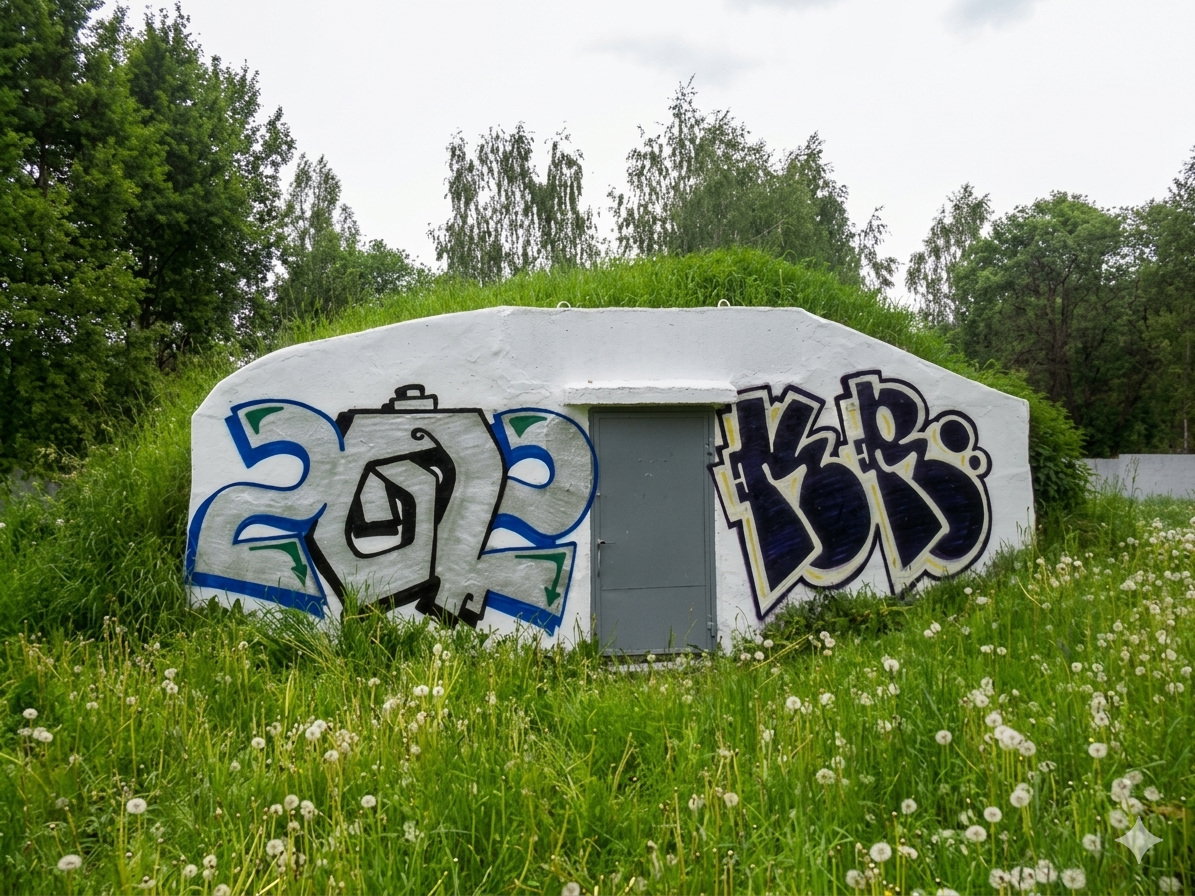 Graffiti Bombing - Photo by NDUCT - 2012, krsw (2012)