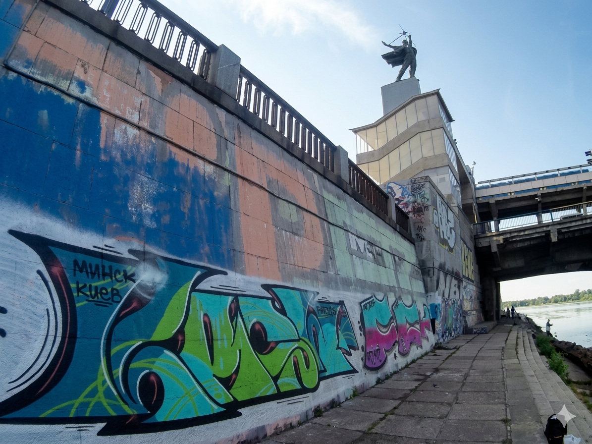 Graffiti Wall - Photo by NDUCT - krsw, FC (2016)