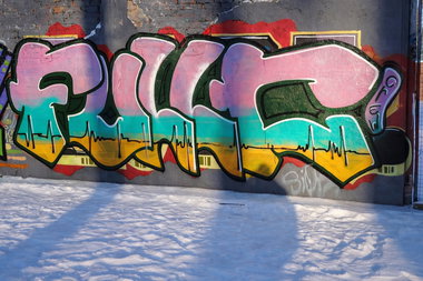 Graffiti Wall in Minsk - Photo by NDUCT - FC