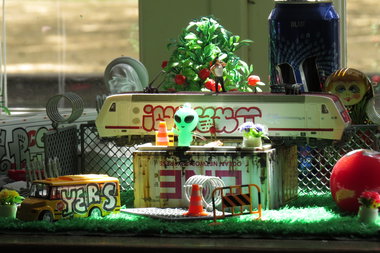 Graffiti Artwork in Wait please... - Photo by NDUCT