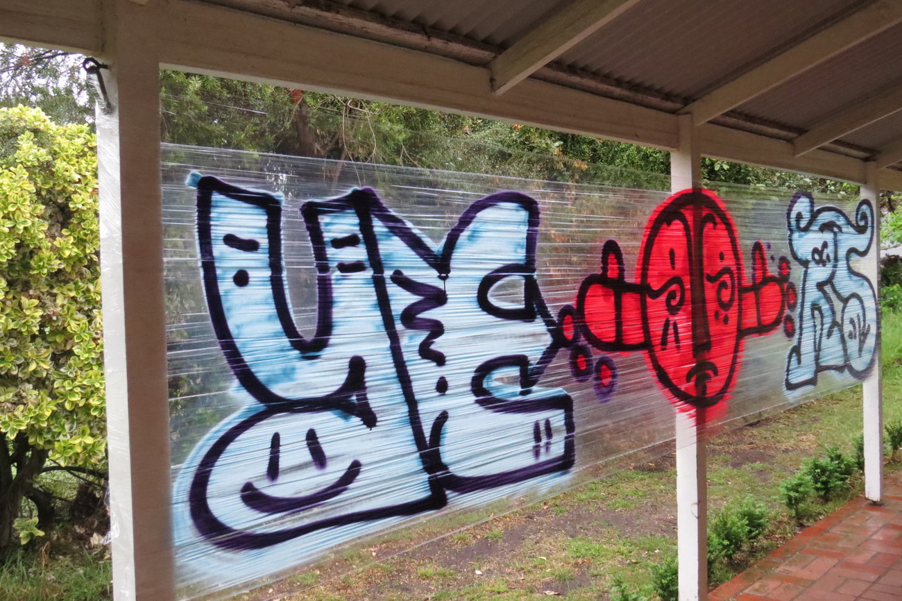 Graffiti Bombing in Australia - Photo by NDUCT - Yers, induct
