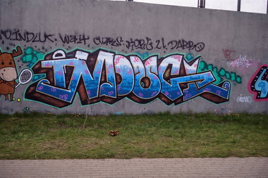 Graffiti Wall in Minsk - Photo by NDUCT - induct