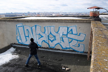 Graffiti Wall in Minsk - Photo by NDUCT - induct