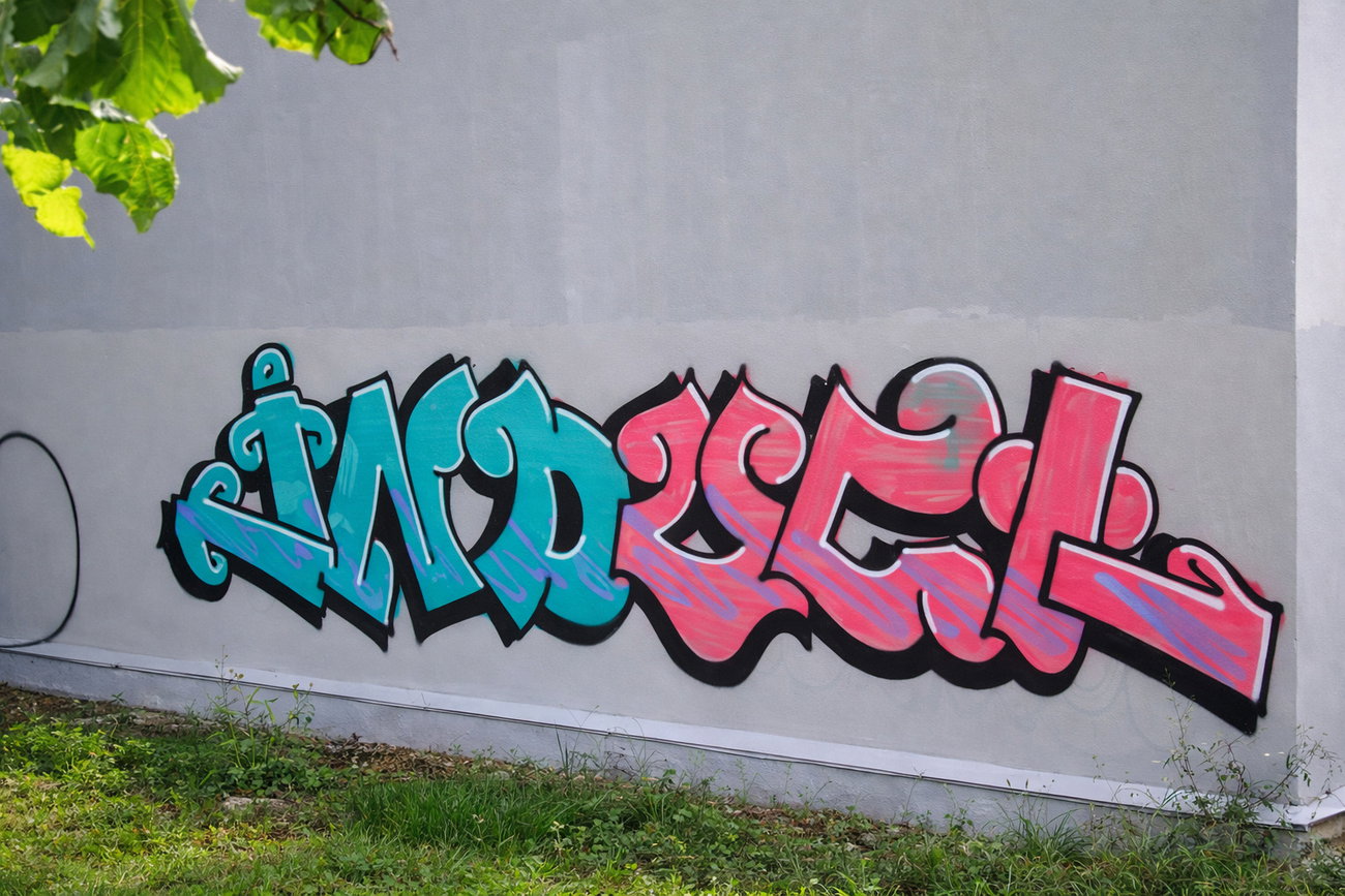 Graffiti Wall in Minsk - Photo by NDUCT - induct