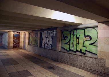 Graffiti Bombing in Minsk - Photo by NDUCT - 2012