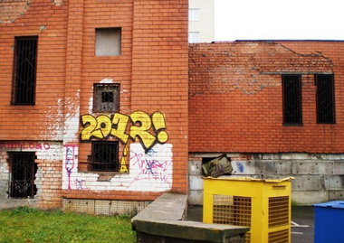 Graffiti Bombing in Minsk - Photo by NDUCT - 2012