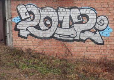 Graffiti Bombing in Minsk - Photo by NDUCT - 2012