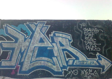 Graffiti Bombing in Minsk - Photo by NDUCT - mega