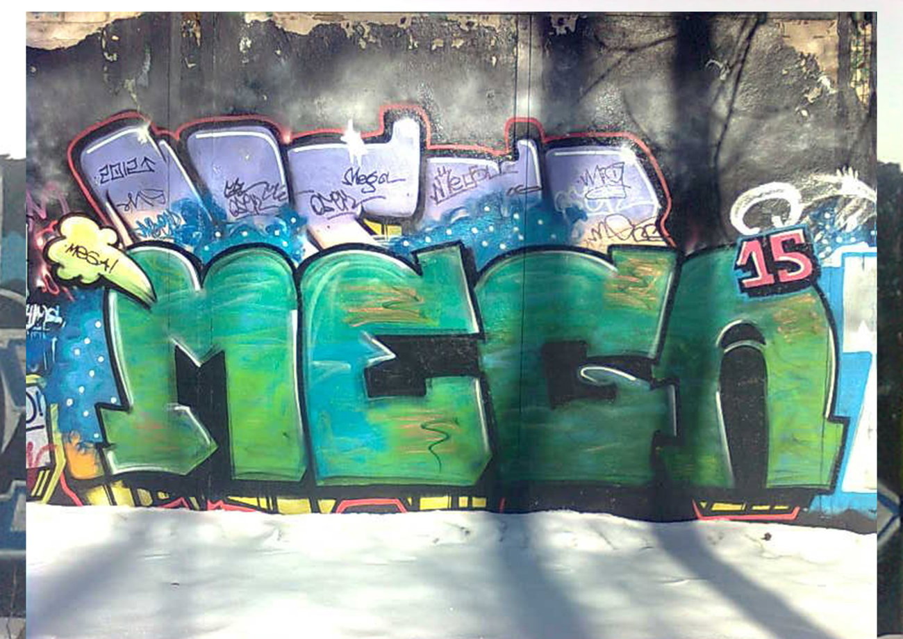 Graffiti Bombing in Minsk - Photo by NDUCT - mega