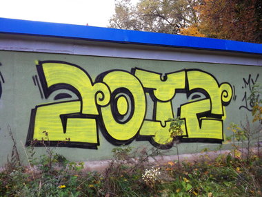 Graffiti Bombing in Minsk - Photo by NDUCT - 2012 (2011)