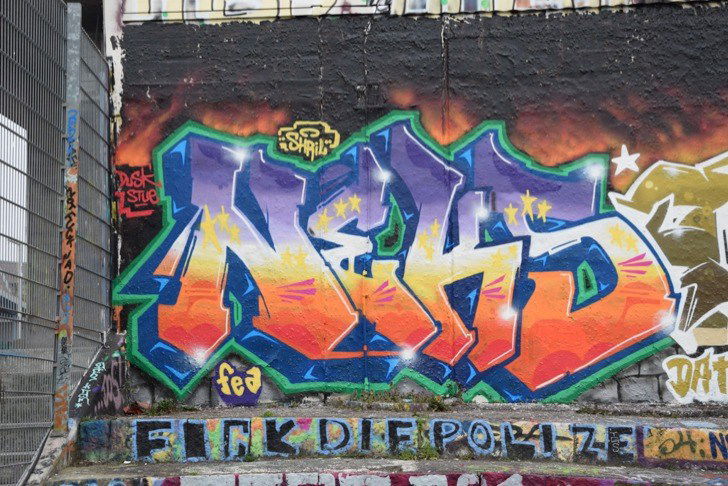 Graffiti Wall - Photo by NEKS185 - neks, dat, fea (2016)