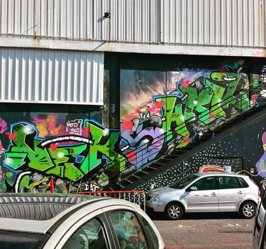 Graffiti Wall in Marseille - Photo by NEKS185 - neksshril (2016)