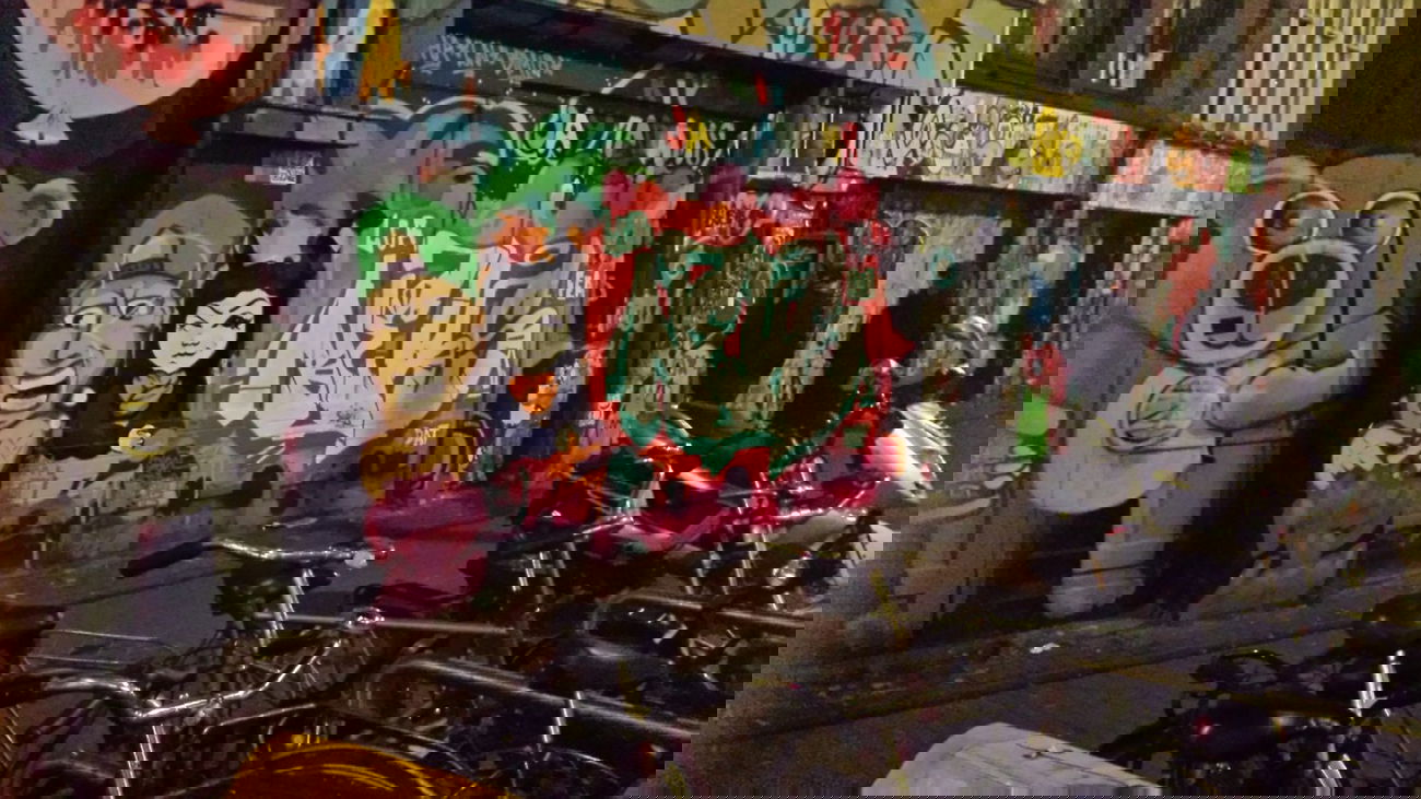 Graffiti Wall in Amsterdam - Photo by NEKS185 - neks, shril, lcr (2015)