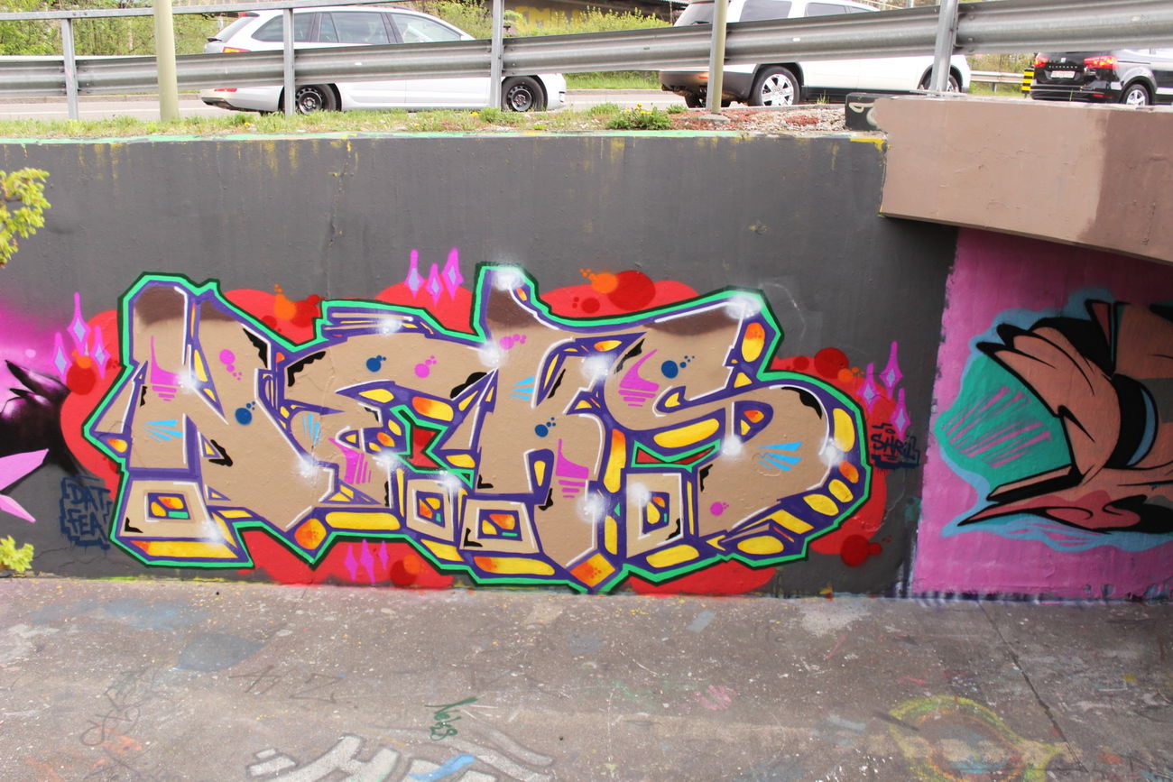 Graffiti Wall - Photo by NEKS185