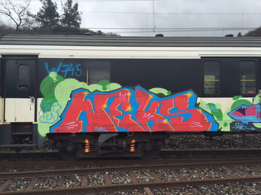 Graffiti Train - Photo by NEKS185
