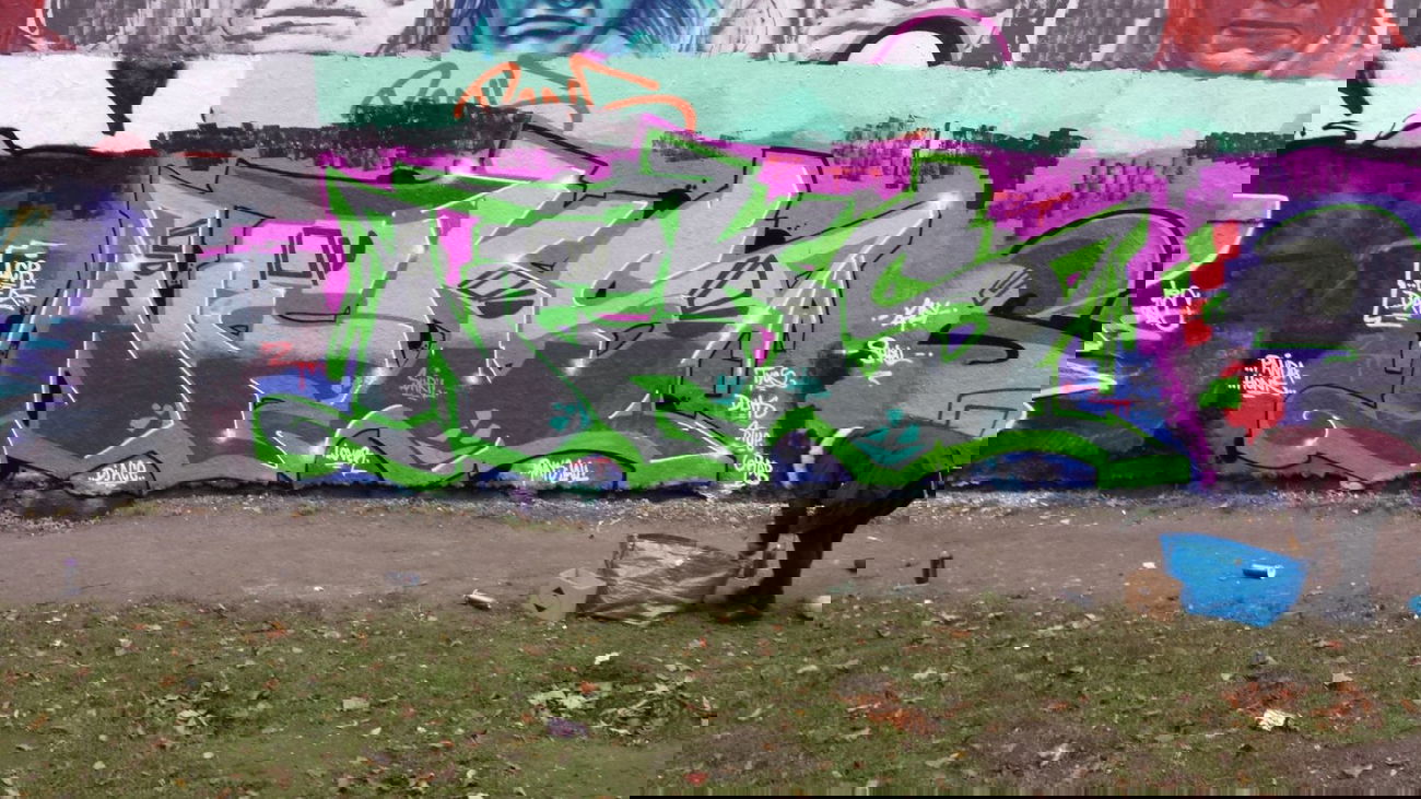 Graffiti Wall in Deutschland - Photo by NEKS185 - neks, lcr, fea (2014)