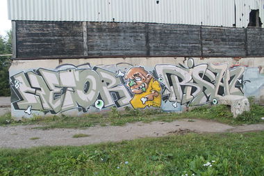 Graffiti Wall - Photo by NETOR (2013)
