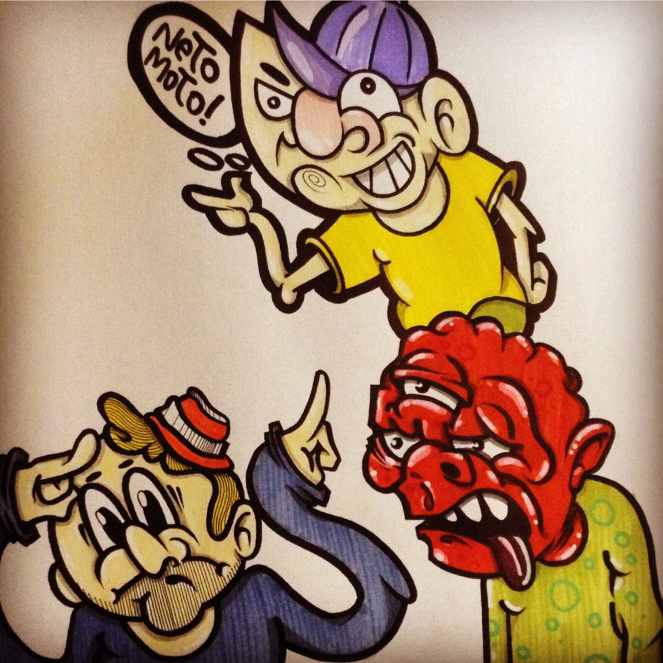 Graffiti Sketch - Photo by NETOR