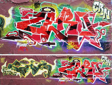 Graffiti Wall - Photo by NFKID - Zero, Kosem, Lost