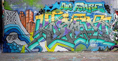 Graffiti Wall - Photo by NFKID - KOSEM, NFK, CRN