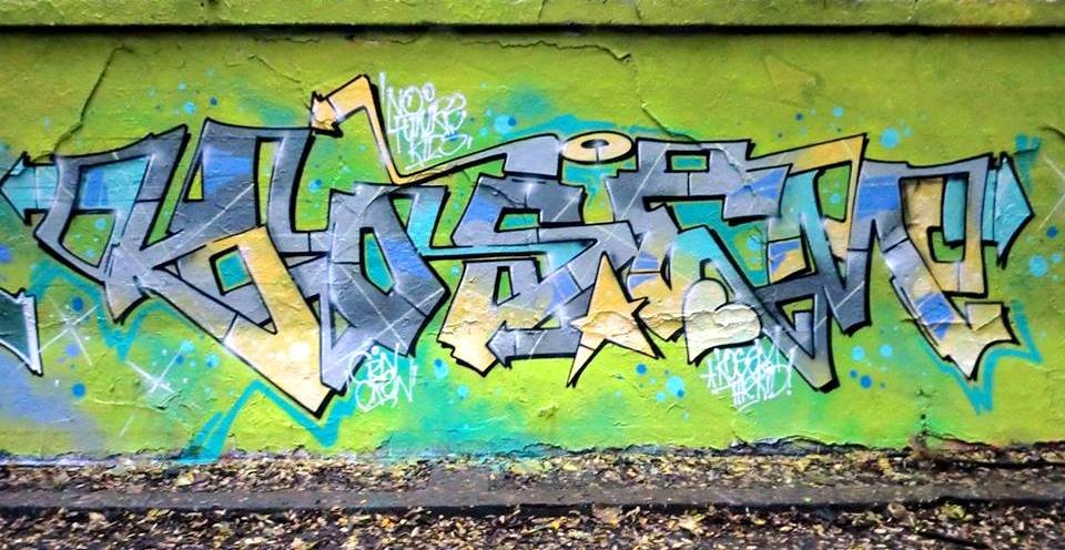 Graffiti Wall - Photo by NFKID - KOSEM, NFK, CRN