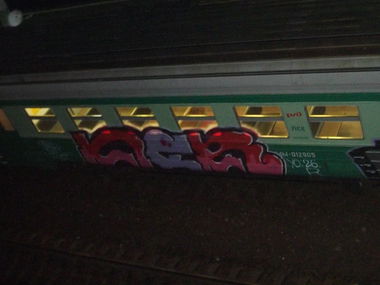 Graffiti Train - Photo by NFRCRU