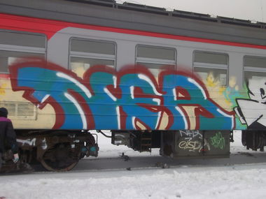Graffiti Train - Photo by NFRCRU