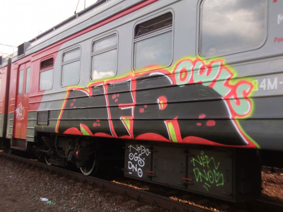 Graffiti Train - Photo by NFRCRU