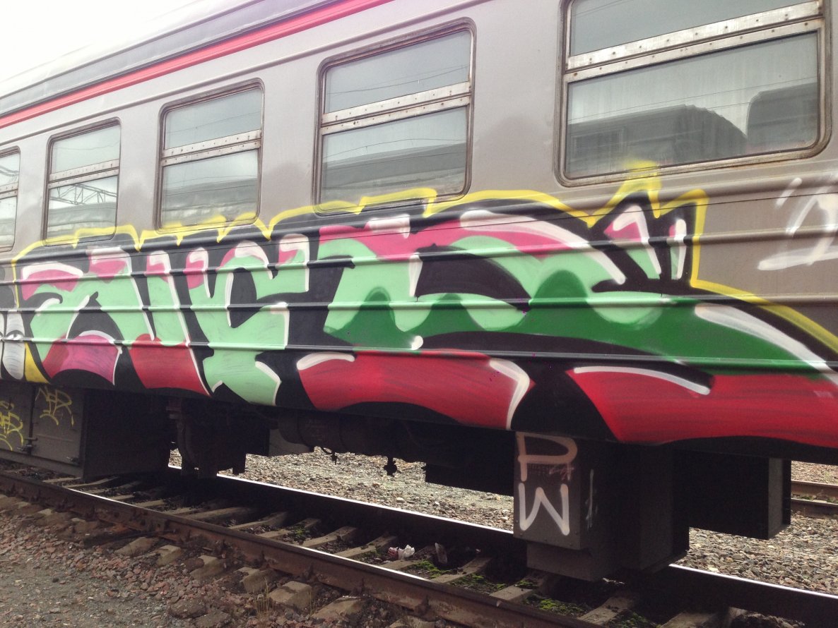 Graffiti Train - Photo by NFRCRU - ??? (2013)