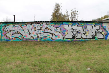 Graffiti Wall - Photo by NFRCRU - yo, FAM, ! (2013)