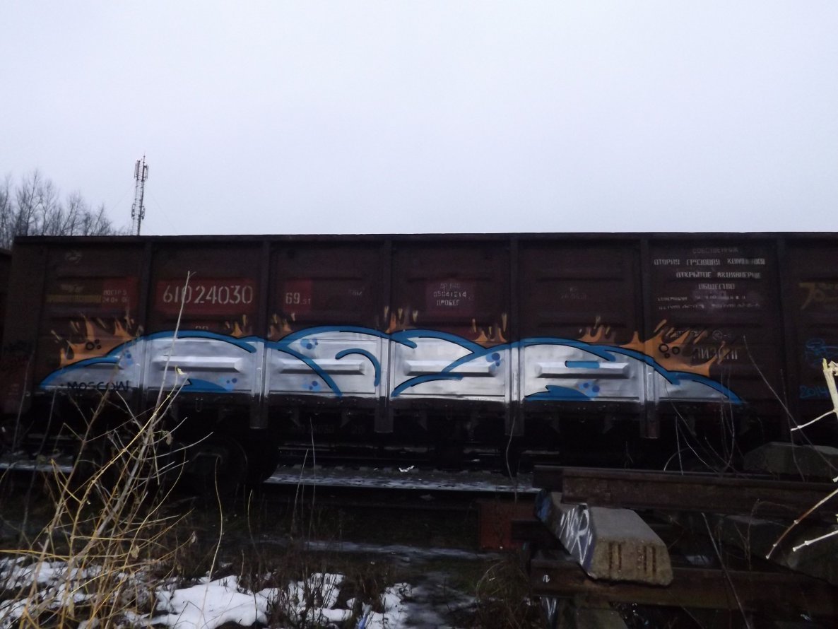 Graffiti Train - Photo by NFRCRU - NFRCRU (2014)
