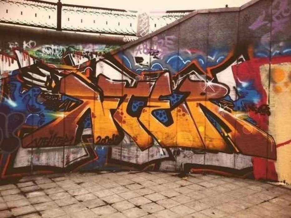Graffiti Wall in MOSCOW - Photo by NIGHTER - nighter, russia, moscow