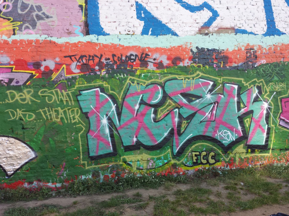 Graffiti Wall - Photo by NISKone