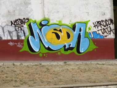 Graffiti Bombing in Volgograd - Photo by NISPA