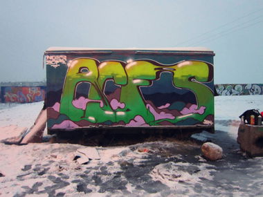 Graffiti Wall - Photo by NOESMAN - Ecfs